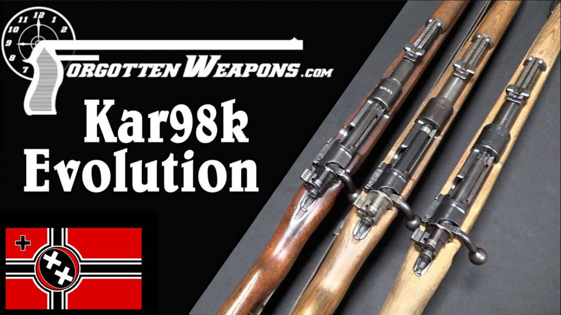 【被遗忘的武器/双语】帝国的日晷--Kar98K步枪型号演变